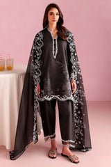 DEEP FOREST-3PC PRINTED LAWN SUIT