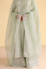 LIGHT JADE-3PC PRINTED LAWN SUIT