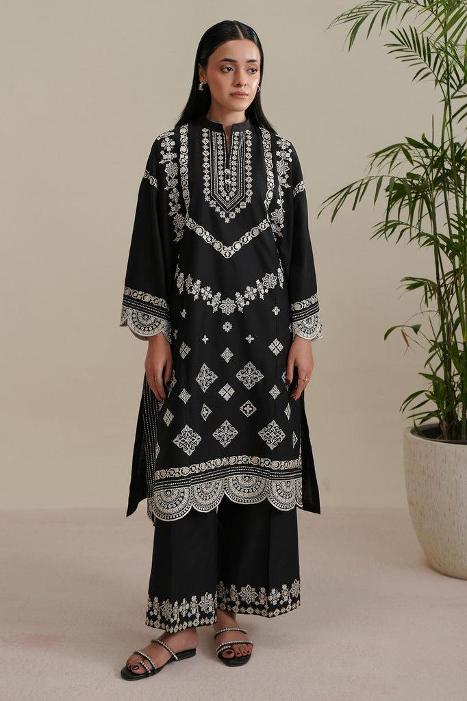 MYSTIC COAL-2PC (SHIRT & TROUSER)