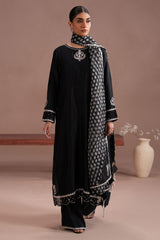 SILVER MINK-3PC (SHIRT, TROUSER & DUPATTA)