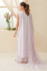 BLUSH BREEZE-3PC CHIKANKARI SUIT