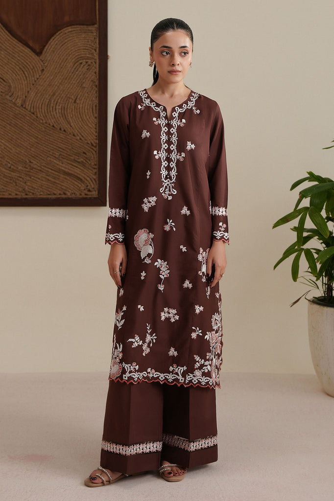 DARK TRUFFLE-2PC (SHIRT & TROUSER)