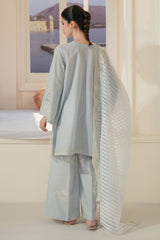 AQUA WHISPER-3PC (SHIRT, TROUSER & DUPATTA)