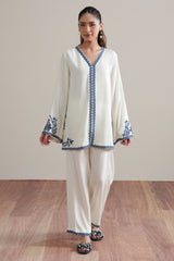 IVORY DUO-2PC (SHIRT & TROUSER)