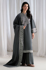 EMERALD GROVE-3PC (SHIRT, TROUSER & DUPATTA)