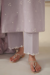 ORCHID PETAL-3PC EMBROIDERED LAWN SUIT