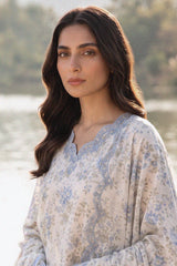 FLORAL OPULENCE-3 PIECE PRINTED LAWN SUIT