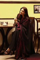GARNET GRACE-3PC KHADDAR EMBROIDERED SUIT