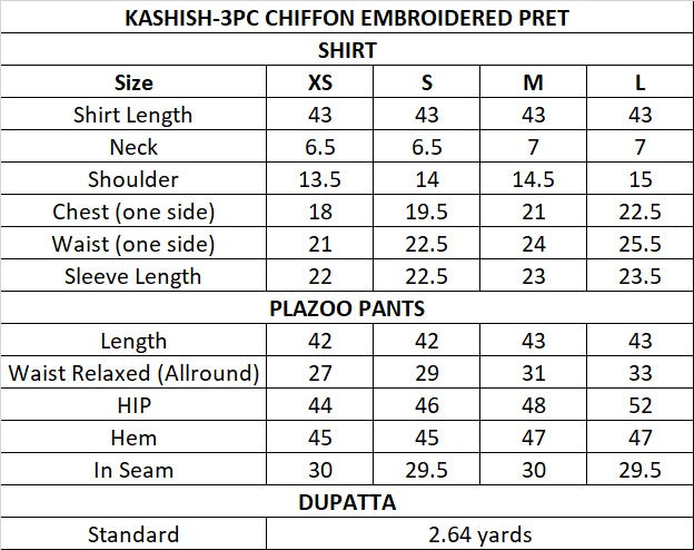Size Guide