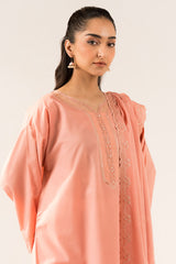 CORAL SAND-2PC (SHIRT & DUPATTA)