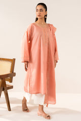 CORAL SAND-2PC (SHIRT & DUPATTA)