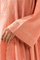 CORAL SAND-2PC (SHIRT & DUPATTA)