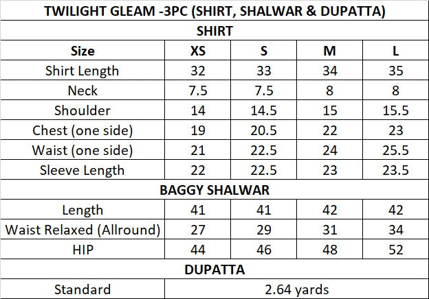 Size Guide