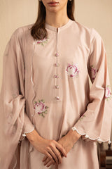 DUSTY PINK-2PC (SHIRT & DUPATTA)