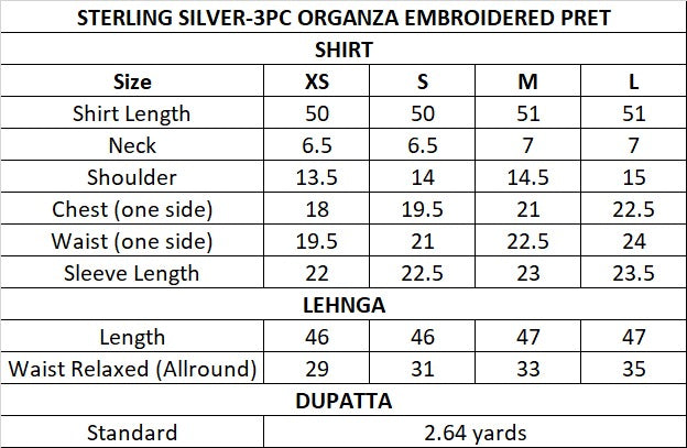 Size Guide