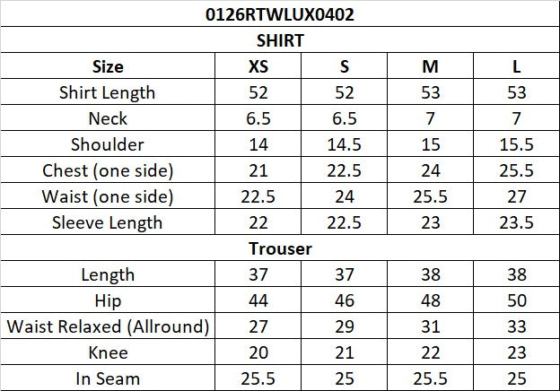 Size Guide
