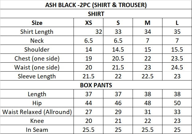 Size Guide