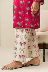 BLUSH DREAM-2PC KHADDAR PRINTED SUIT