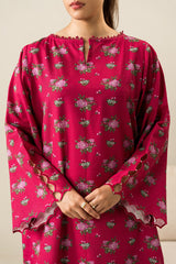 BLUSH DREAM-2PC KHADDAR PRINTED SUIT
