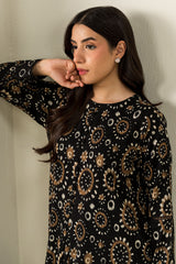 URBAN IKAT-2PC LINEN PRINTED SUIT
