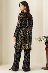 URBAN IKAT-2PC LINEN PRINTED SUIT