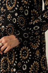 URBAN IKAT-2PC LINEN PRINTED SUIT