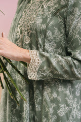 WHISPER SAGE-2PC (SHIRT & DUPATTA)