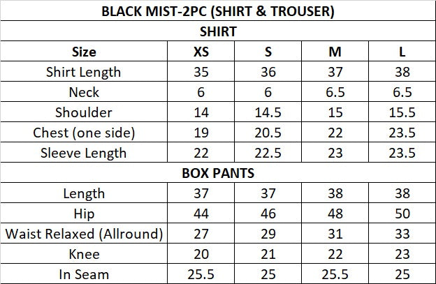 Size Guide