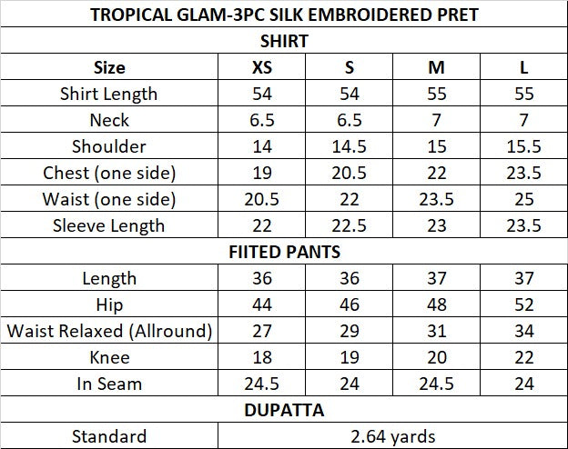 Size Guide
