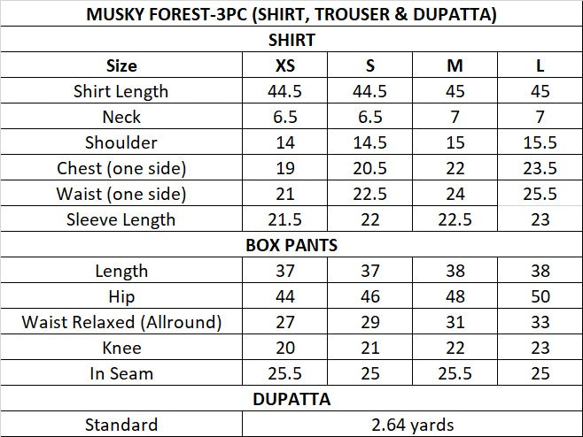 Size Guide