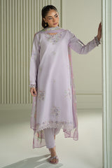 VIOLET VEIL-3PC (SHIRT, TROUSER & DUPATTA)