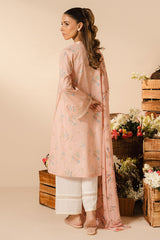 BLUSH DEW-2PC (SHIRT & DUPATTA)