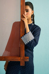 MOSAIC BLUE-2PC (SHIRT & TROUSER)