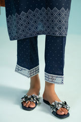 MOSAIC BLUE-2PC (SHIRT & TROUSER)