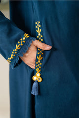 SAGE BLUE-2PC(SHIRT & DUPPATA)