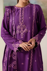 PURPLE HUE-2PC (SHIRT & DUPATTA)