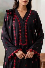 BLACK MUSE-2PC(SHIRT & DUPPATA)