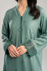 DEEP OCEAN-2PC(SHIRT & DUPPATA)
