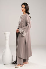 GRAY DUST-2PC(SHIRT & DUPPATA)