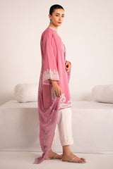 VINTAGE BLUSH-2PC (SHIRT & DUPATTA)