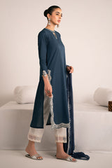 DARK ENCHANTMENT-2PC (SHIRT & DUPATTA)