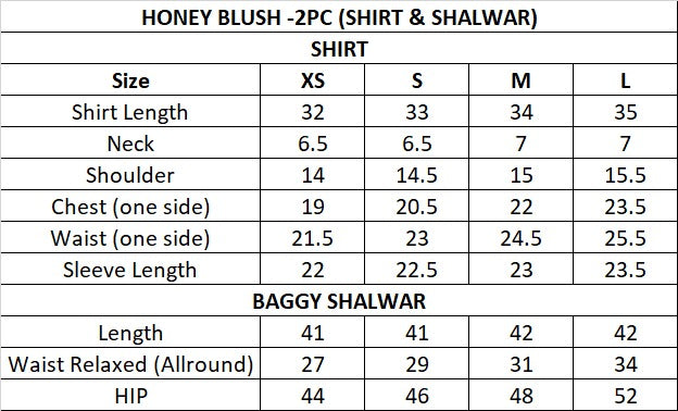 Size Guide
