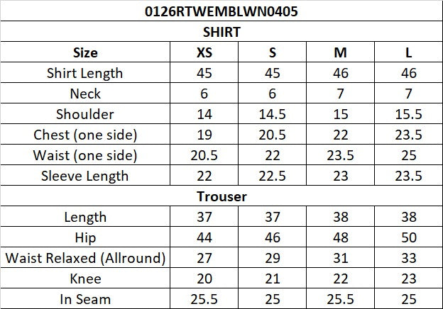 Size Guide