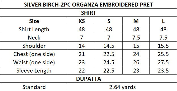 Size Guide