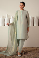 GREEN MIST-2PC (SHIRT & DUPATTA)