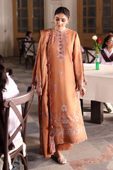 AUTUMN GLAZE-3PC MARINA EMBROIDERED SUIT