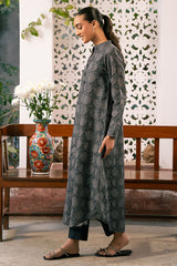 MOONLIT ECHOES-2 PIECE PRINTED KHADDAR SUIT