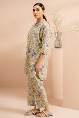 WOOD BINE FLORET-2 PC (SHIRT & TROUSER)