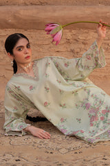 CITRINE AURA-3PC PRINTED LAWN SUIT