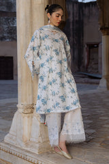 SUMMER MELODY-3PC PRINTED LAWN SUIT